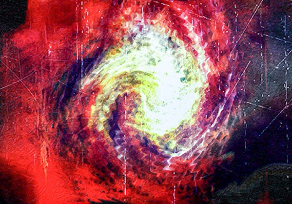  the last thing you see as in the Enlightenment of that which is One is a black hole