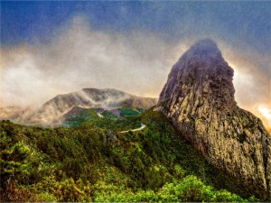 Volcanic rock Roque de Agando in La Gomera representing Duality Hack 4: Inclusiveness frees you from duality